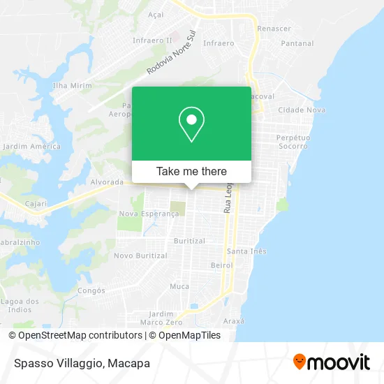 Spasso Villaggio map