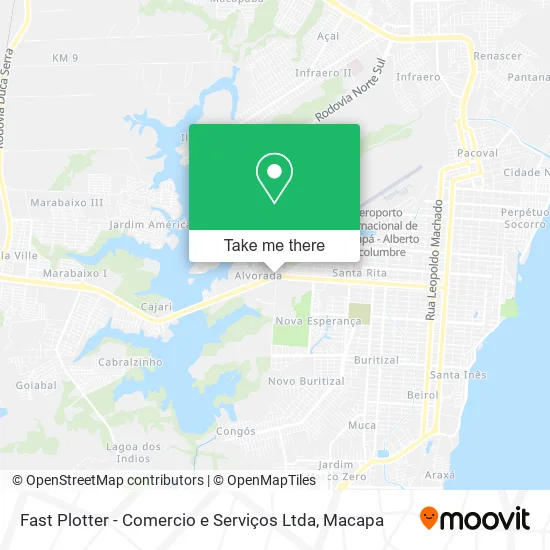 Fast Plotter - Comercio e Serviços Ltda map