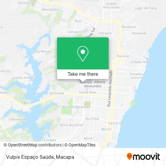 Vulpix Espaço Saúde map