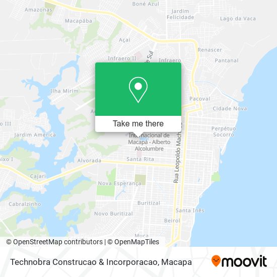 Technobra Construcao & Incorporacao map
