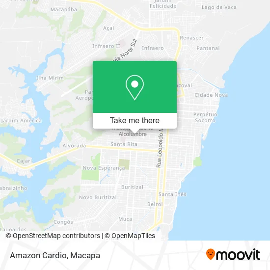 Amazon Cardio map