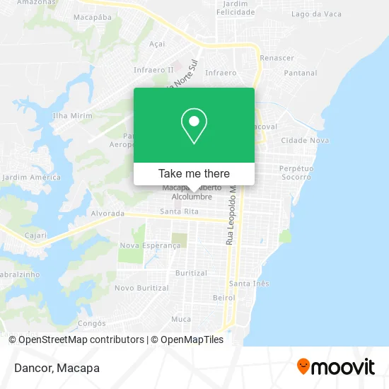 Dancor map