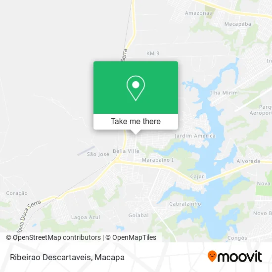 Ribeirao Descartaveis map