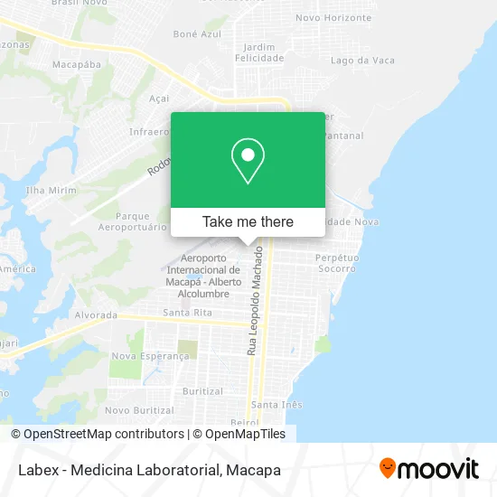 Labex - Medicina Laboratorial map