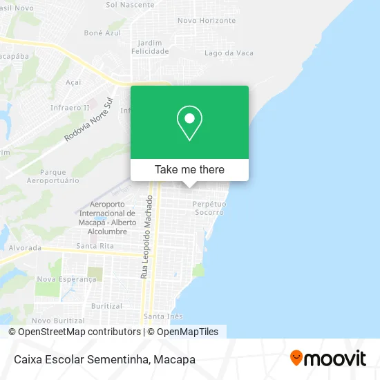 Caixa Escolar Sementinha map