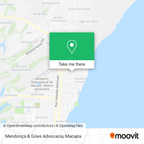 Mendonça & Góes Advocacia map