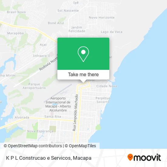 K P L Construcao e Servicos map