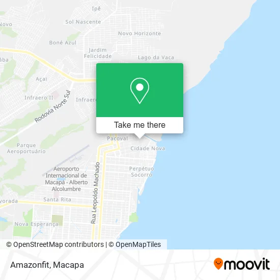 Amazonfit map