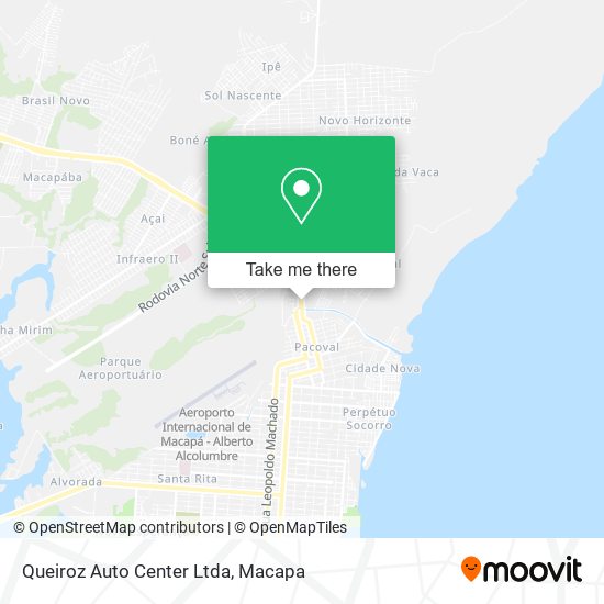 Queiroz Auto Center Ltda map