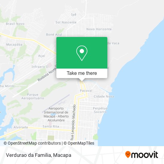 Verdurao da Familia map