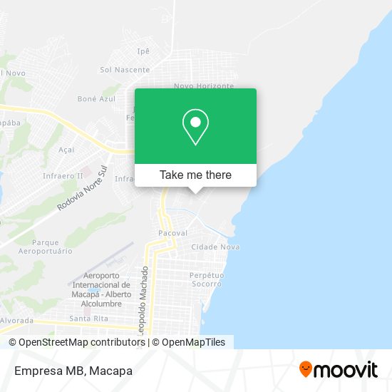 Empresa MB map