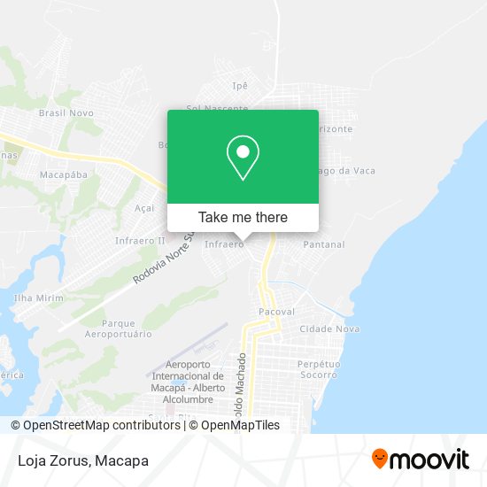 Mapa Loja Zorus