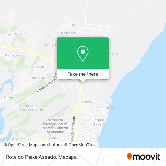 Rota do Peixe Assado map