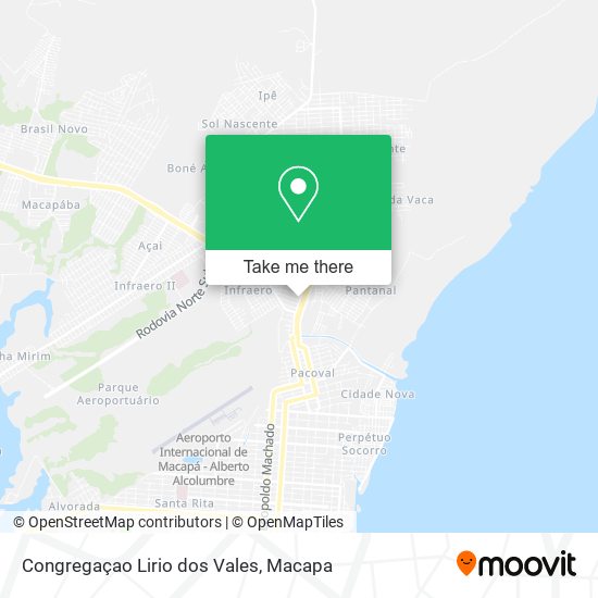 Congregaçao Lirio dos Vales map