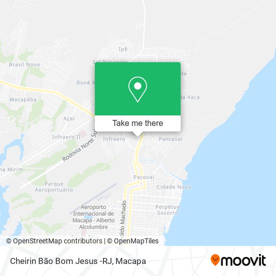 Mapa Cheirin Bão Bom Jesus -RJ