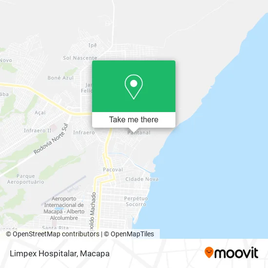 Limpex Hospitalar map
