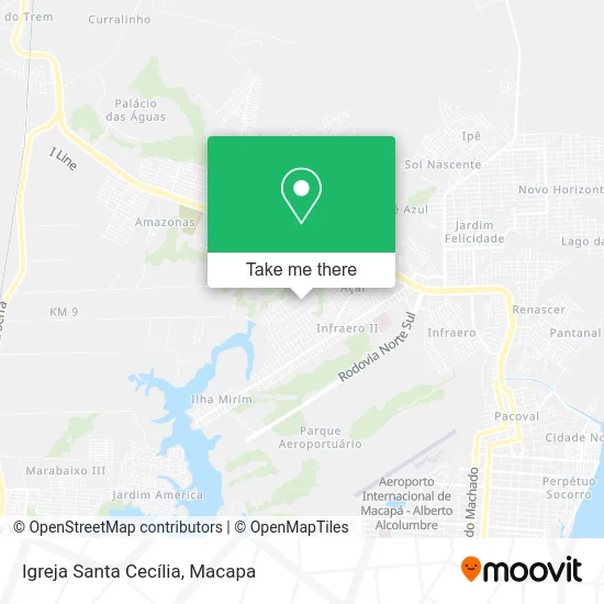 Igreja Santa Cecília map