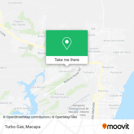 Turbo Gas map