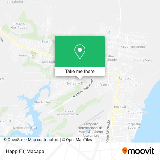 Happ Fit map