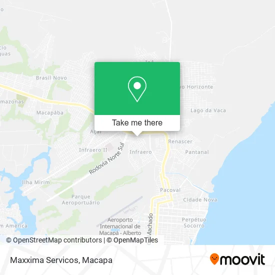 Maxxima Servicos map