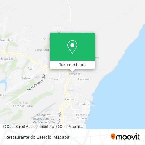 Restaurante do Laércio map