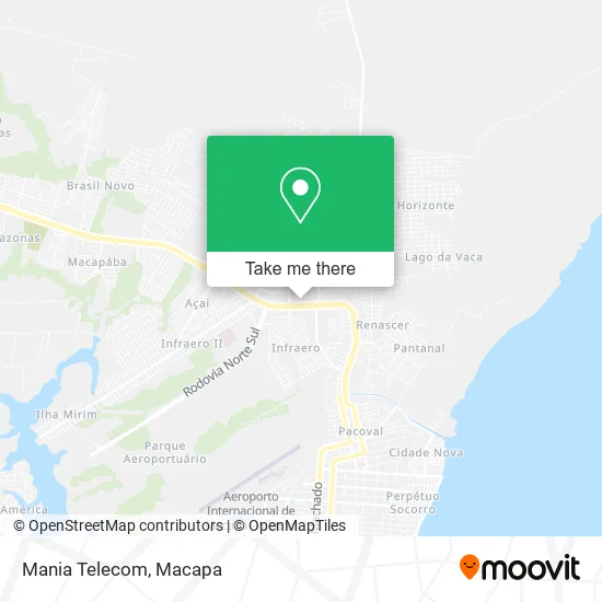 Mania Telecom map