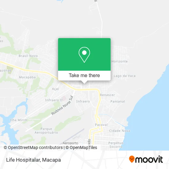 Life Hospitalar map