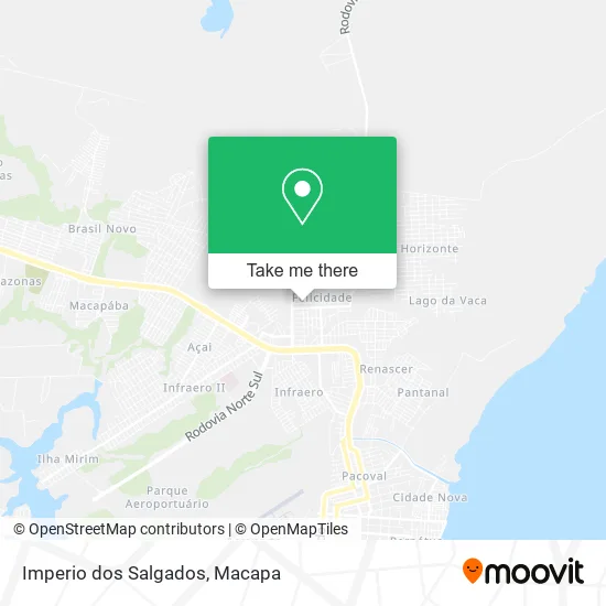 Imperio dos Salgados map
