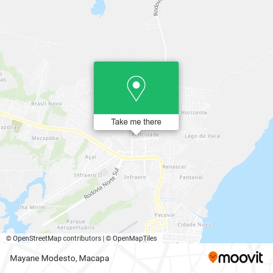 Mayane Modesto map