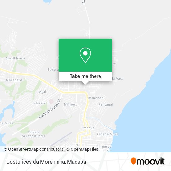 Costurices da Moreninha map