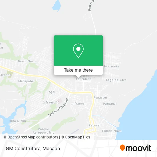 GM Construtora map