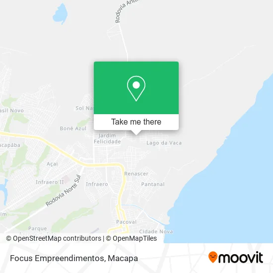 Focus Empreendimentos map