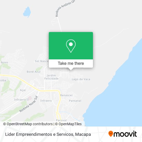 Mapa Lider Empreendimentos e Servicos