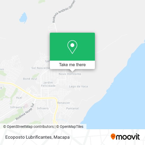 Ecoposto Lubrificantes map