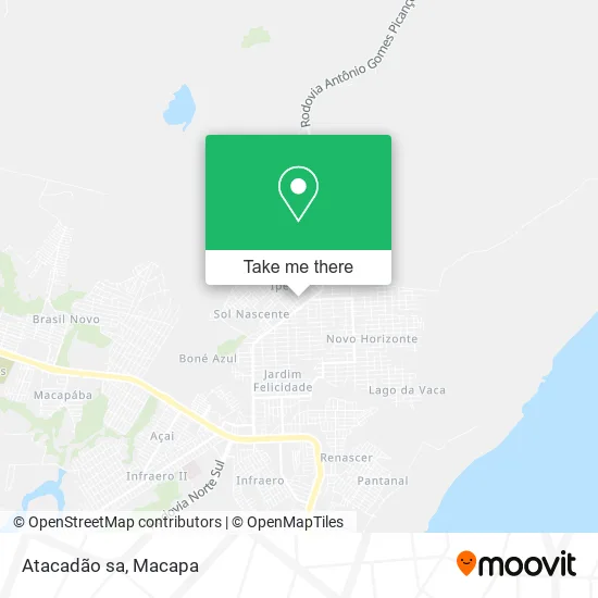 Atacadão sa map