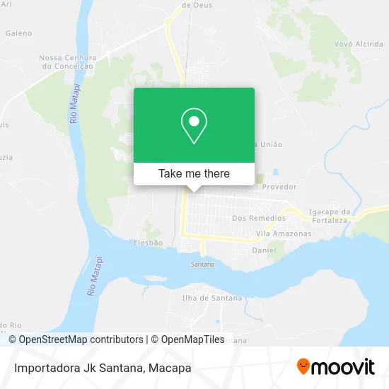 Importadora Jk Santana map