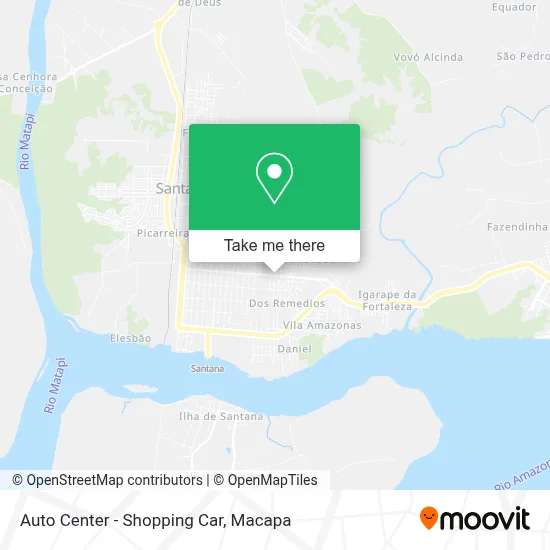 Auto Center - Shopping Car map