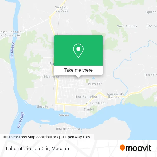 Laboratório Lab Clin map