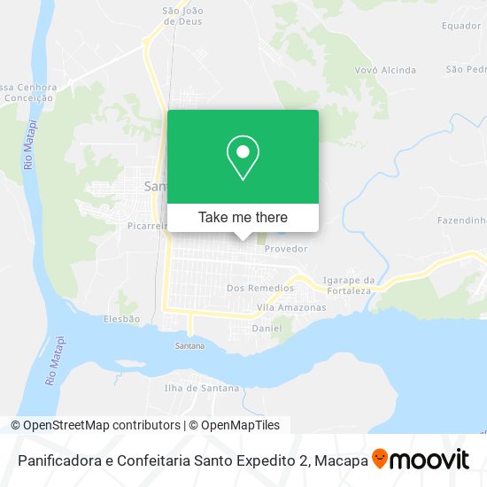 Panificadora e Confeitaria Santo Expedito 2 map