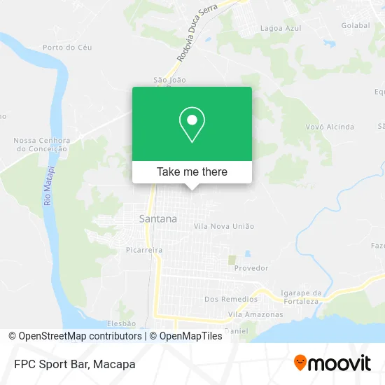 FPC Sport Bar map