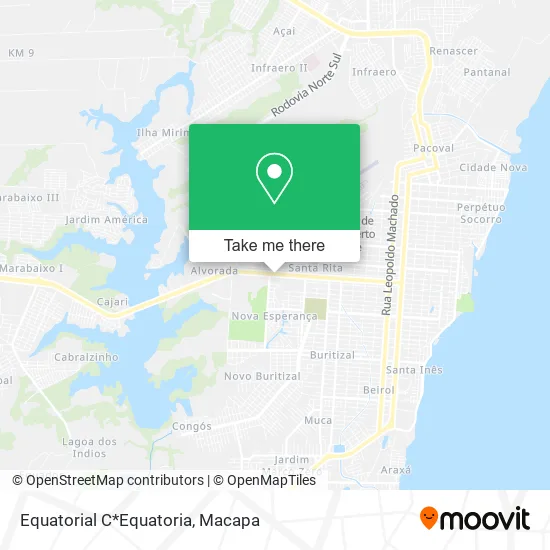 Equatorial C*Equatoria map