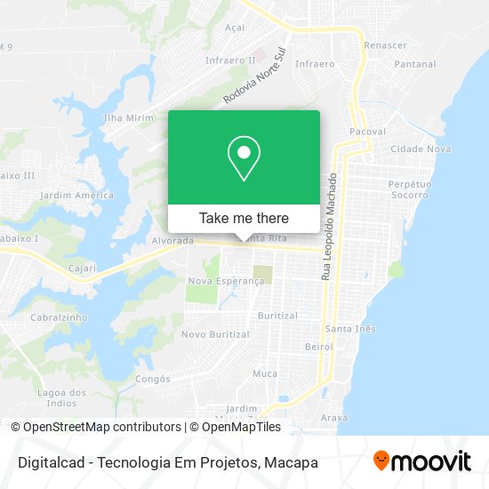 Digitalcad - Tecnologia Em Projetos map