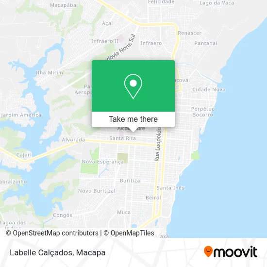 Labelle Calçados map