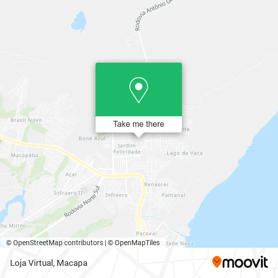 Loja Virtual map