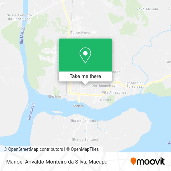 Manoel Arivaldo Monteiro da Silva map