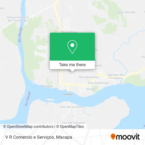V R Comercio e Serviços map