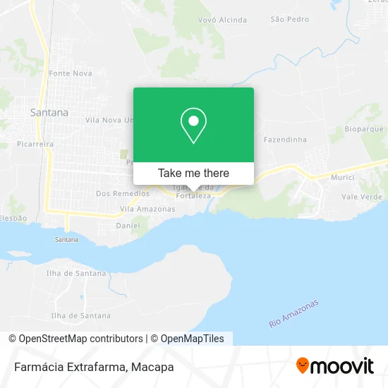 Farmácia Extrafarma map