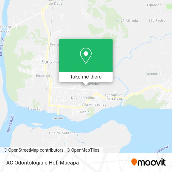 AC Odontologia e Hof map
