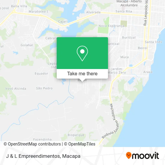 J & L Empreendimentos map