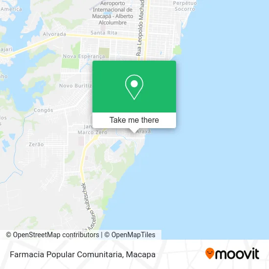 Farmacia Popular Comunitaria map